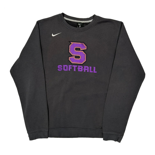 Softball Nike College Sweatshirt - Medium Black Cotton
