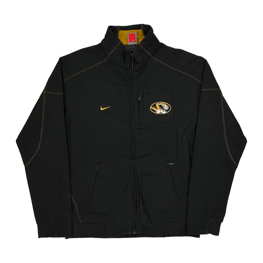 Mizzou Nike Track Jacket - Small Black Polyester