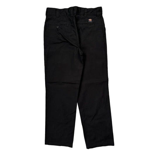 Dickies Trousers - 32W 30L Black Cotton