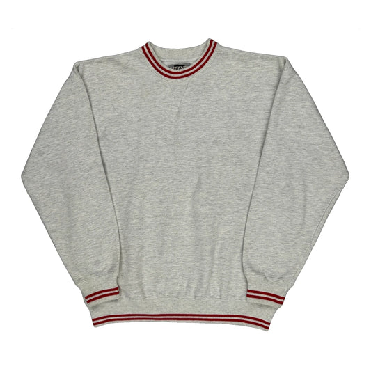 Vintage Blank Legends Athletic Sweatshirt - XL Grey Cotton