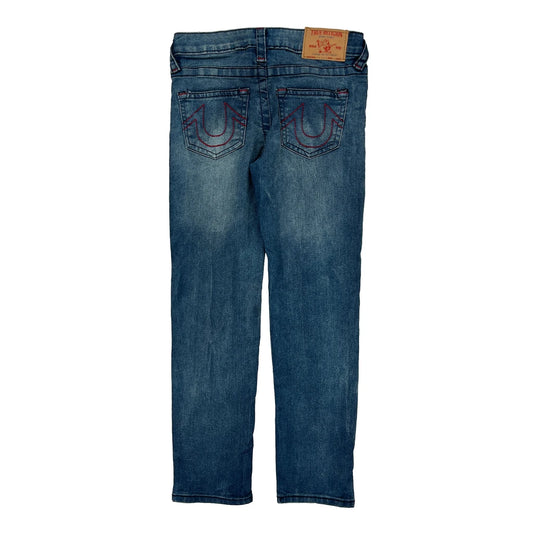True Religion Slim Jeans - 26W UK 4 Blue Denim