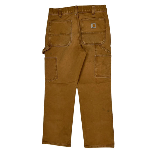 Carhartt Carpenter Trousers - 30W 30L Brown Cotton