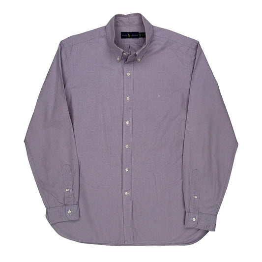 Ralph Lauren Shirt - Large Purple Cotton