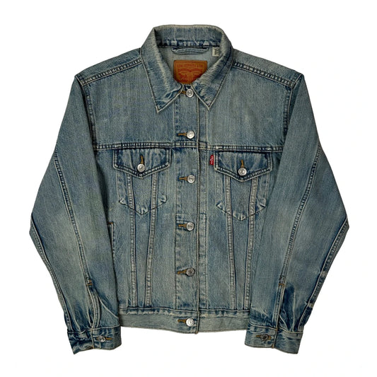 Vintage Levis Denim Jacket - Small Light Wash Denim