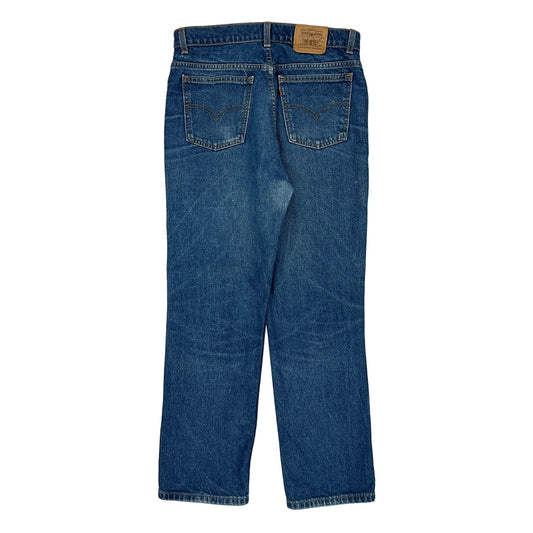Orange Tab Levis Jeans - 34W 30L Blue Cotton