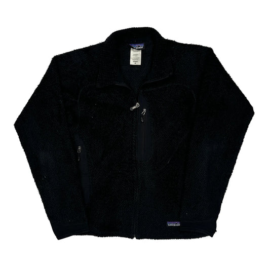 Patagonia Fleece Jacket - Medium Black Polyester