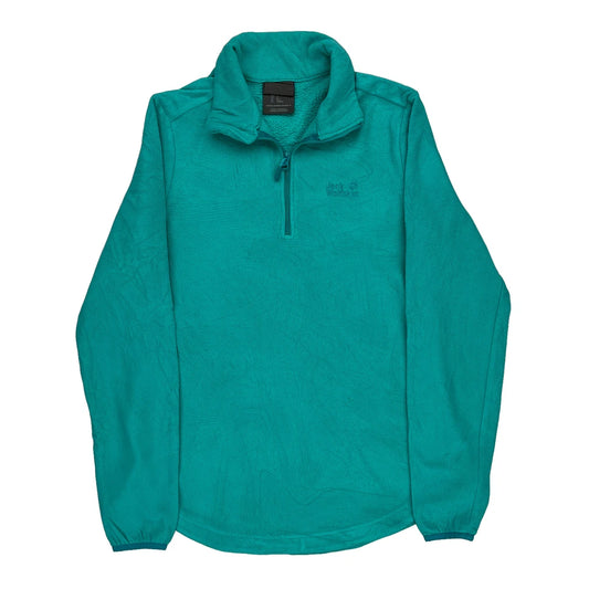 Jack Wolfskin Fleece - Small Green Polyester