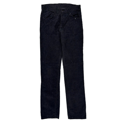 Unbranded Cord Trousers - 29″ Waist Black Corduroy
