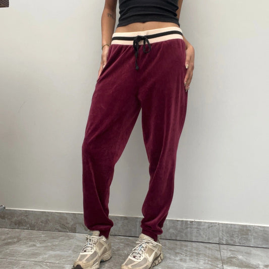 Vintage burgundy Juicy Couture Joggers - womens medium