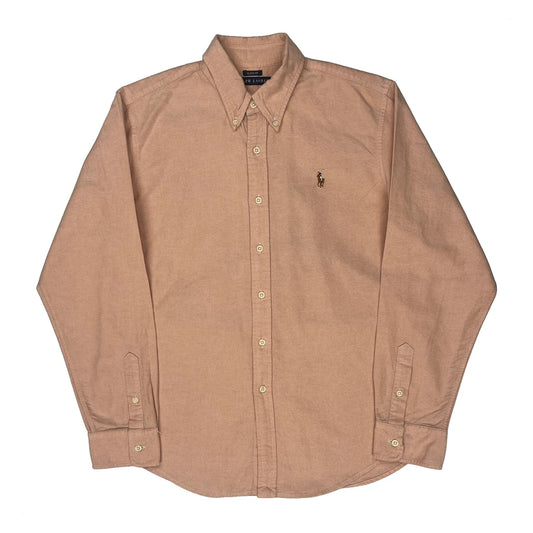 Polo By Ralph Lauren Shirt - Medium Pink Cotton