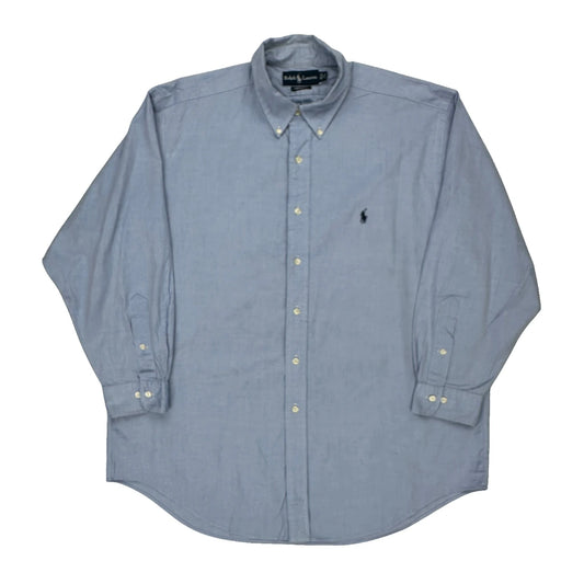 Yarmouth Ralph Lauren Shirt - XL Blue Cotton
