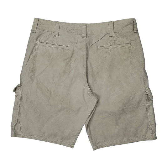 Vintage Wrangler Cargo Shorts - 34W 10L Beige Cotton