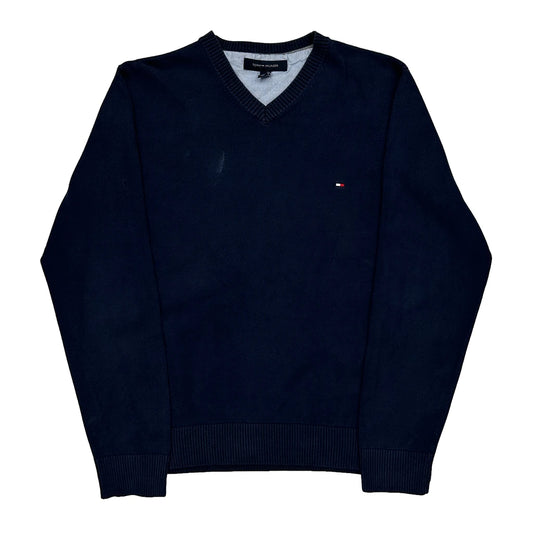 Tommy Hilfiger Jumper - Large Navy Cotton