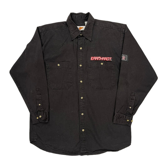 Earnhardt Winners Circle Nascar Shirt - Medium Black Cotton