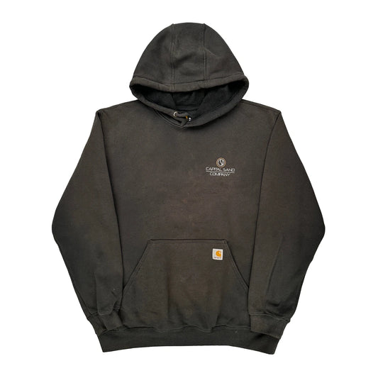 Capital Sand Company Carhartt Hoodie - XL Black Cotton Blend