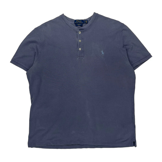 Polo By Ralph Lauren T-Shirt - Large Blue Cotton