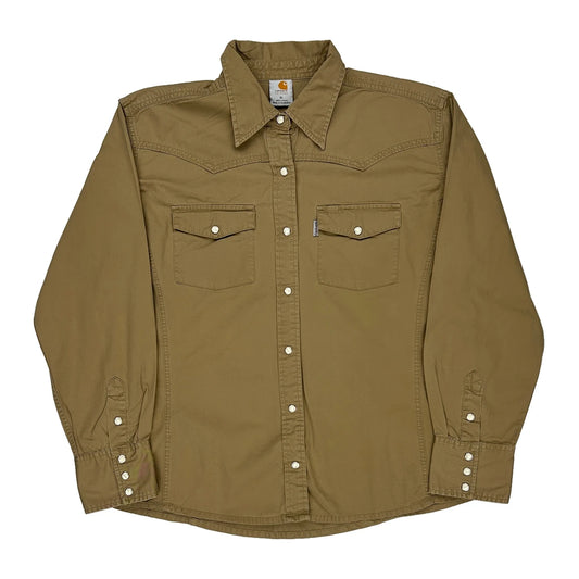 Carhartt Shirt - XL Brown Cotton