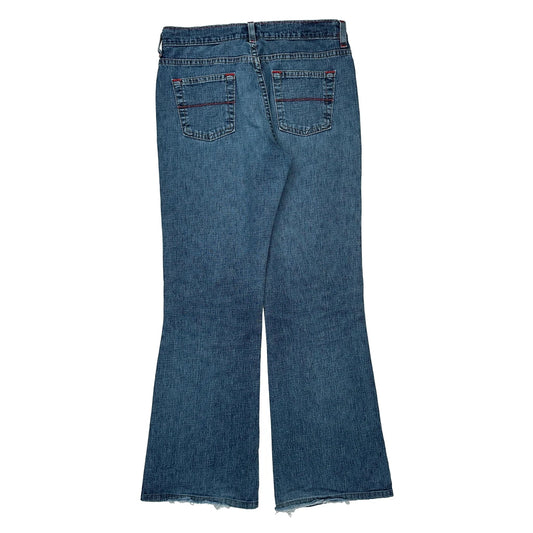 Tommy Jeans Flared Jeans - 28W UK 8 Blue Denim