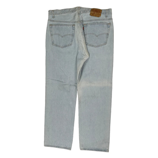 501 Levis Jeans - 38W 30L Light Wash Denim