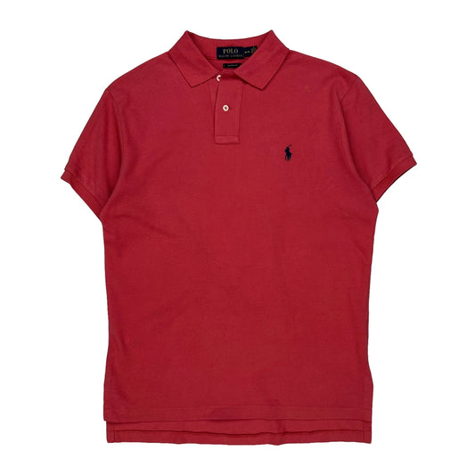 Polo By Ralph Lauren Polo Shirt - Medium Red Cotton