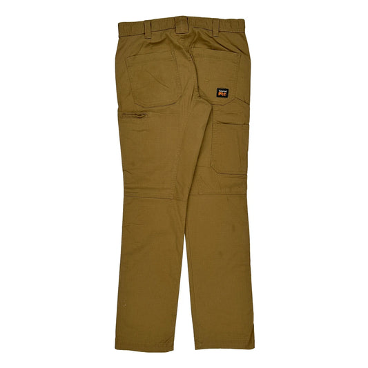 Timberland Trousers - 32W 33L Brown Cotton Blend