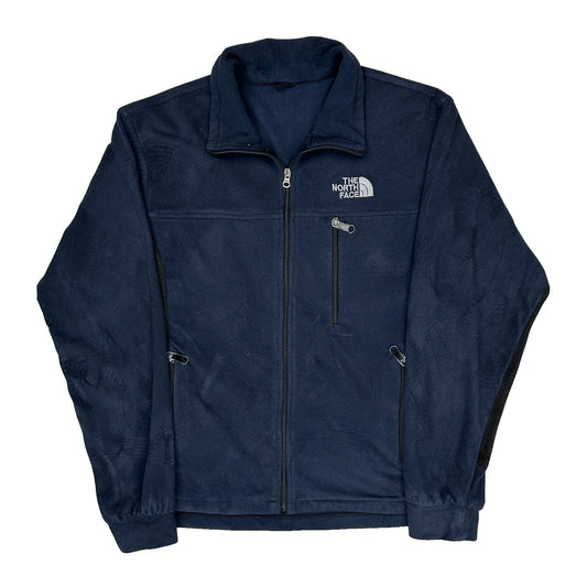 Vintage The North Face Fleece Jacket - Medium Navy Polyester