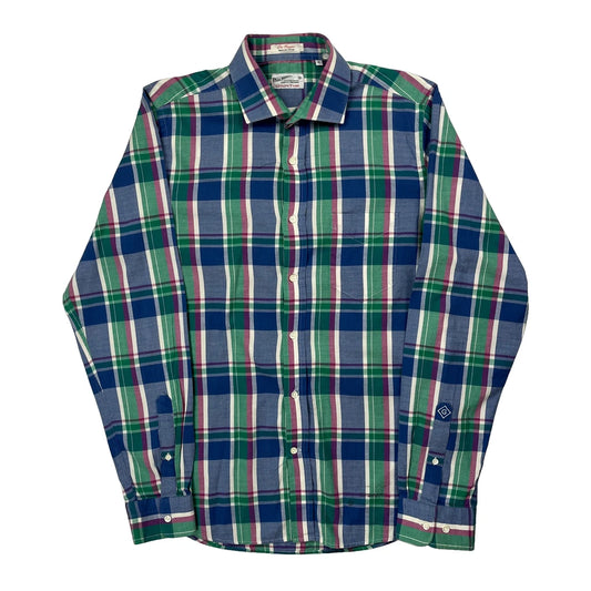 Vintage Gant Checked Shirt - Medium Multicoloured Cotton