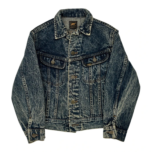 Age 10-11 Lee Denim Jacket - Medium Stone Wash Denim
