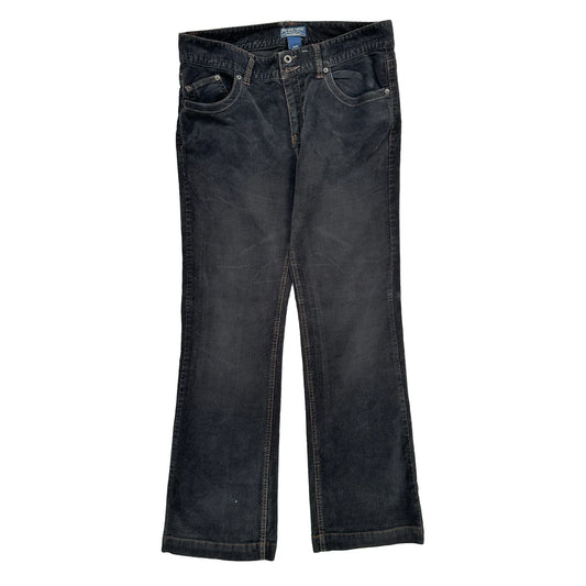 Levis Cord Trousers - 34″ Waist Black Cotton