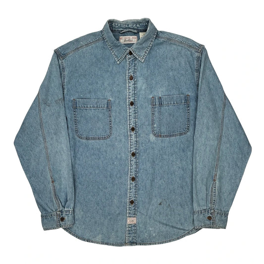 Levis Denim Shirt - XL Blue Cotton