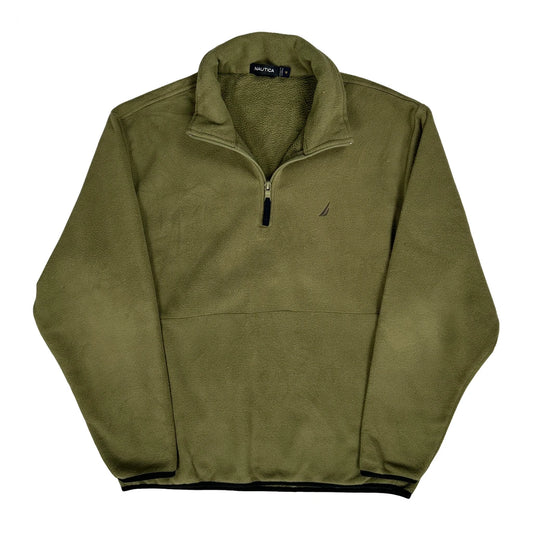 Vintage Nautica Fleece - Medium Green Polyester