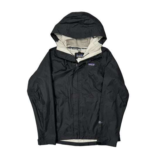 Vintage Patagonia Waterproof Jacket - Medium Black Nylon