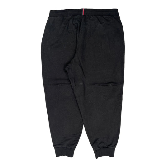 Vintage Tommy Hilfiger Joggers - Large Black Cotton