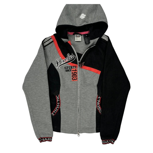 Spirit Since 1903 Harley Davidson Graphic Hoodie - XS Black Polyester