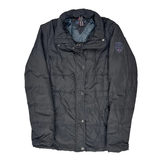 Vintage Tommy Hilfiger Puffer - Medium Black Polyester