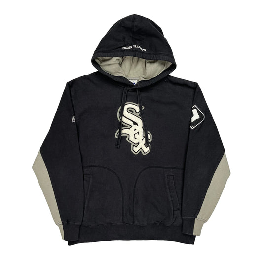 White Sox Majestic Mlb Hoodie - XL Black Cotton