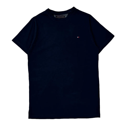Tommy Hilfiger Slim Fit T-Shirt - Small Navy Cotton