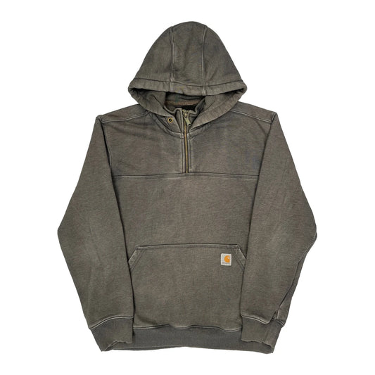 Carhartt Hoodie - Large Grey Cotton