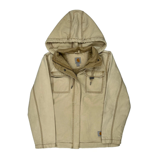 Carhartt Jacket - XS Beige Cotton