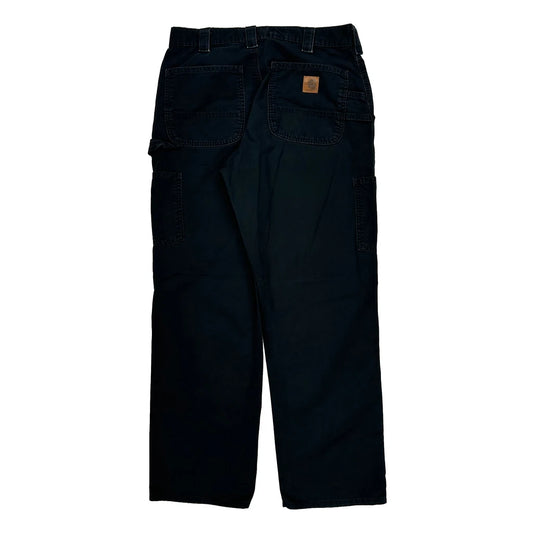 Vintage Carhartt Carpenter Trousers - 32W 30L Black Cotton