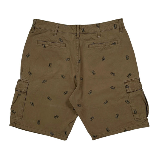 American Eagle Cargo Shorts - 32W 11L Brown Cotton