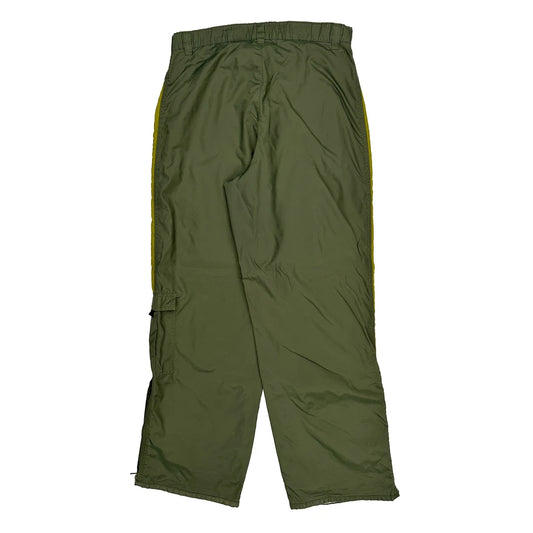 Swoosh Logo Nike Tracksuit - Small Khaki Nylon