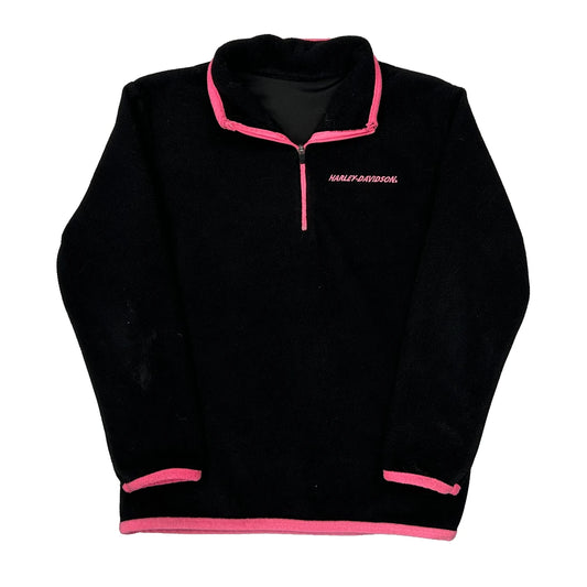 Age 5-6 Harley Davidson Fleece - Small Black Polyester