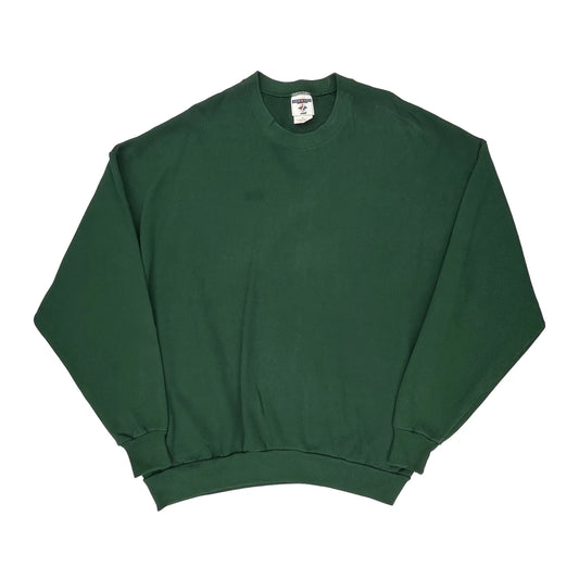 Jerzees Sweatshirt - 3XL Green Cotton Blend