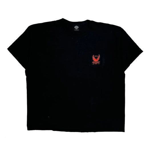 Vintage 120 Years Milwaukee Harley-Davidson Museum Harley Davidson Graphic T-Shirt - 2XL Black Cotton
