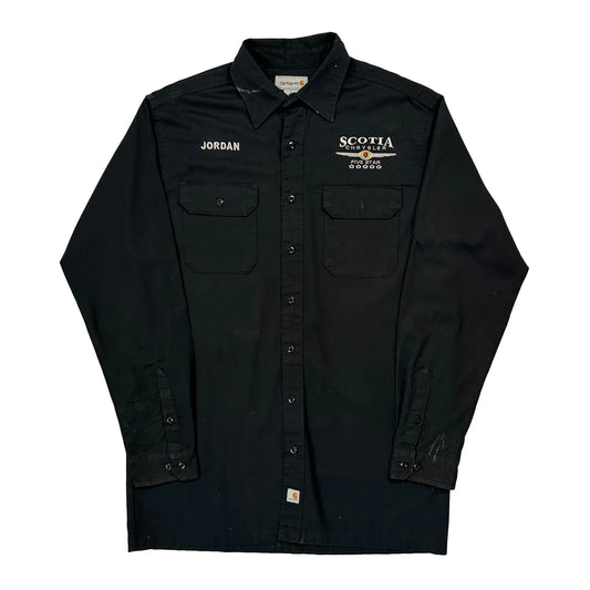 Scotia Chrysler Carhartt Tall Shirt - Large Black Cotton