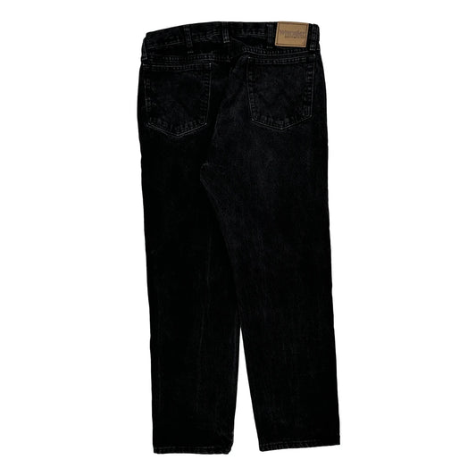 Wrangler Jeans - 35W 30L Black Cotton