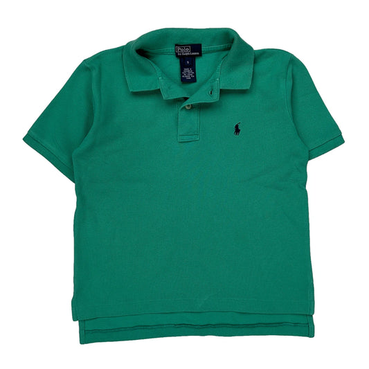 Age 5 Polo By Ralph Lauren Polo Shirt - Small Green Cotton