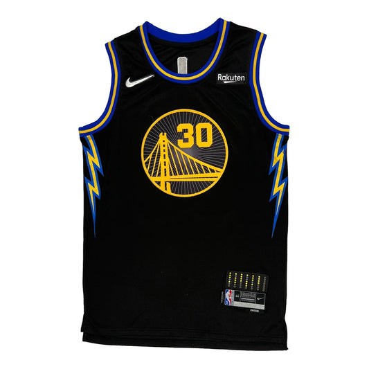 Golden State Warriors Nike Nba Jersey - Large Black Polyester