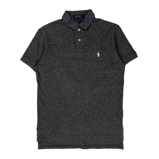 Vintage Polo By Ralph Lauren Polo Shirt - Medium Grey Cotton